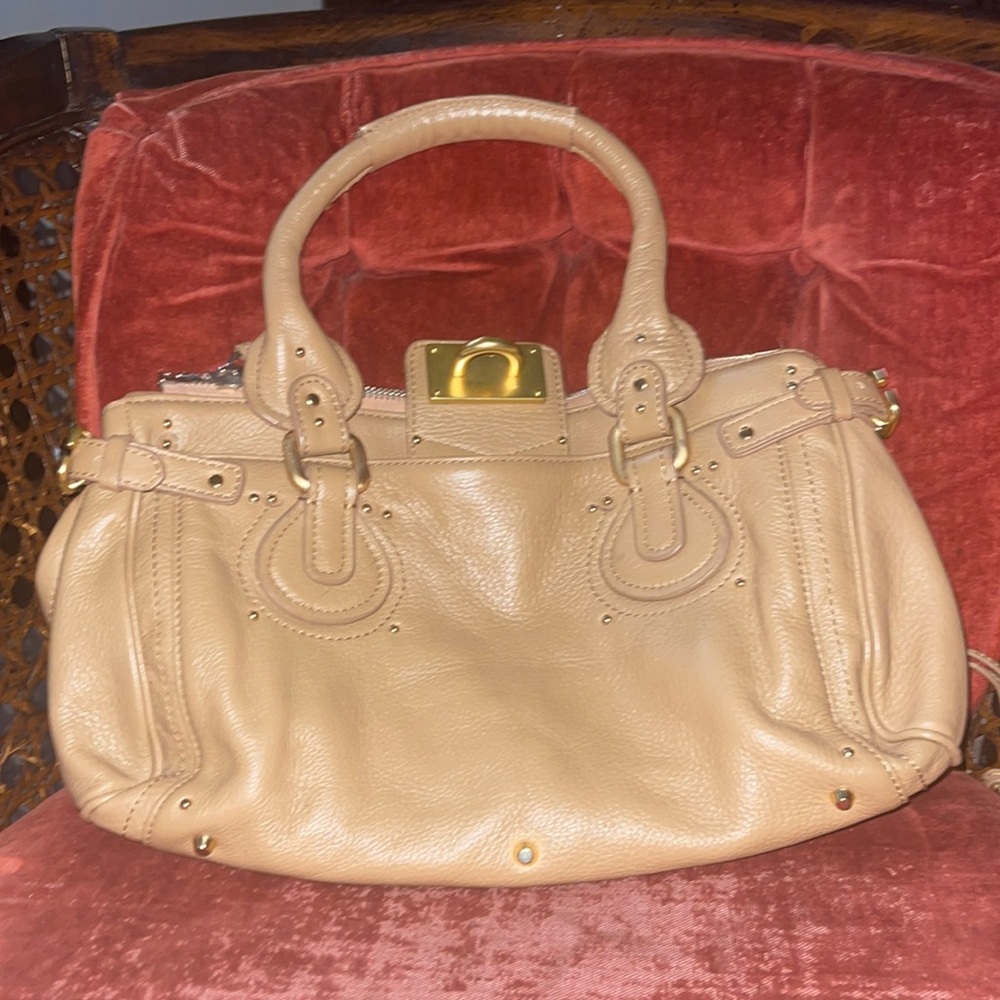 chloe brown purse